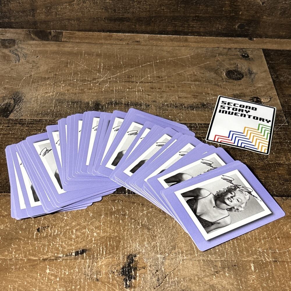Marilyn Monroe Playing Cards Purple Collector's Deck FULL DECK + Jokers CMG